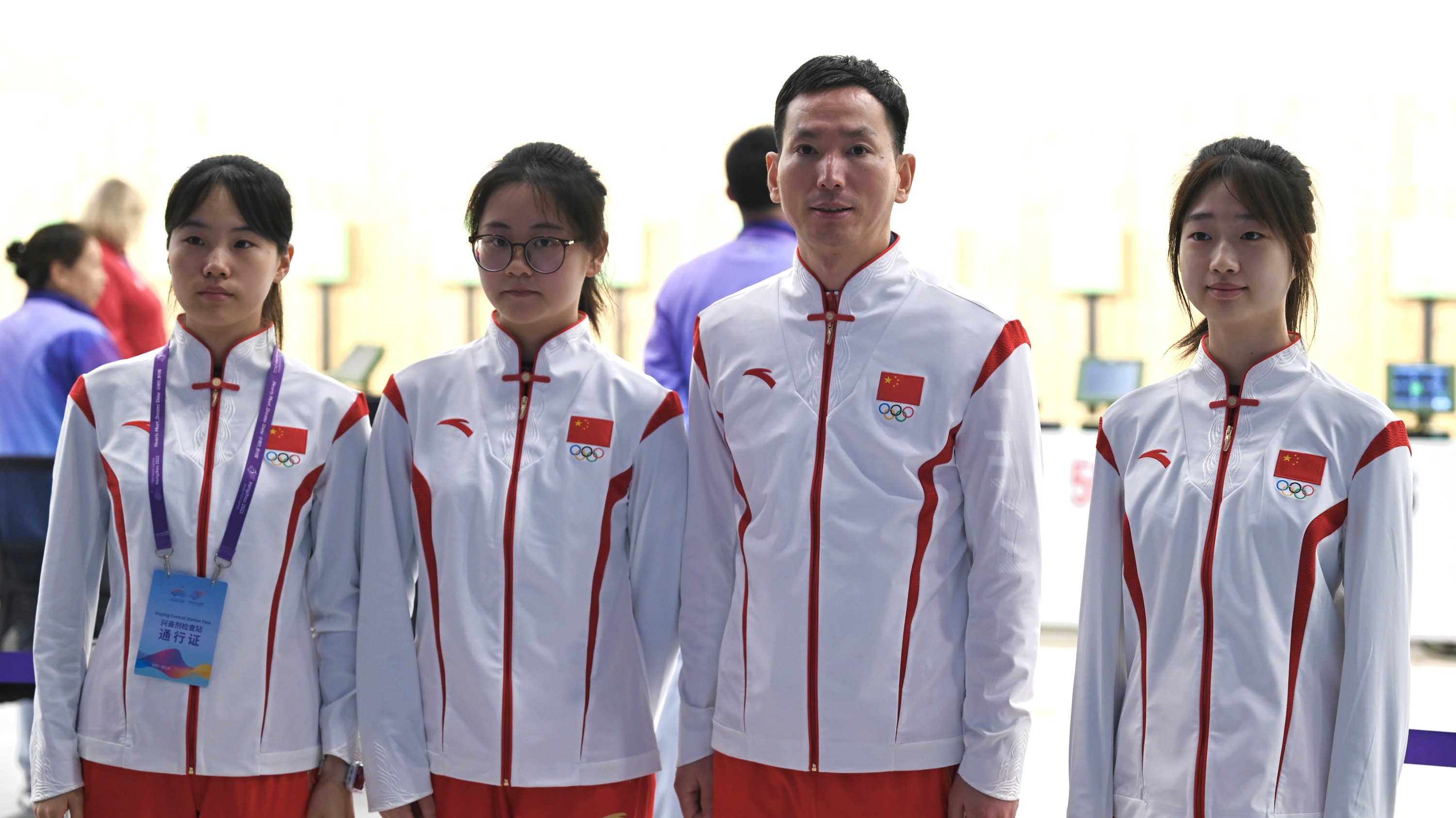 再添一金！中国队夺得亚运会射击女子10米气步枪团体赛金牌
