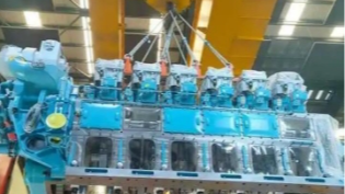 中国自主知识产权核电站应急柴油发电机组——“核柴一号”发布