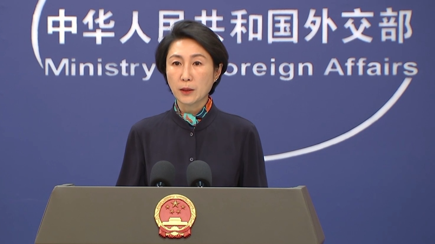 外交部回应美将“2025财年国防授权法案”签署成法：已向美方提出严正交涉