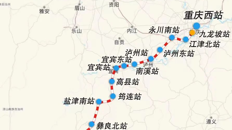 成都⇌昆明3小时！渝昆高铁最新进展→