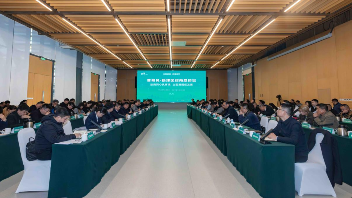 视频｜新津“蓉易见”年终盘点  “恳谈会”交心收获民企信心