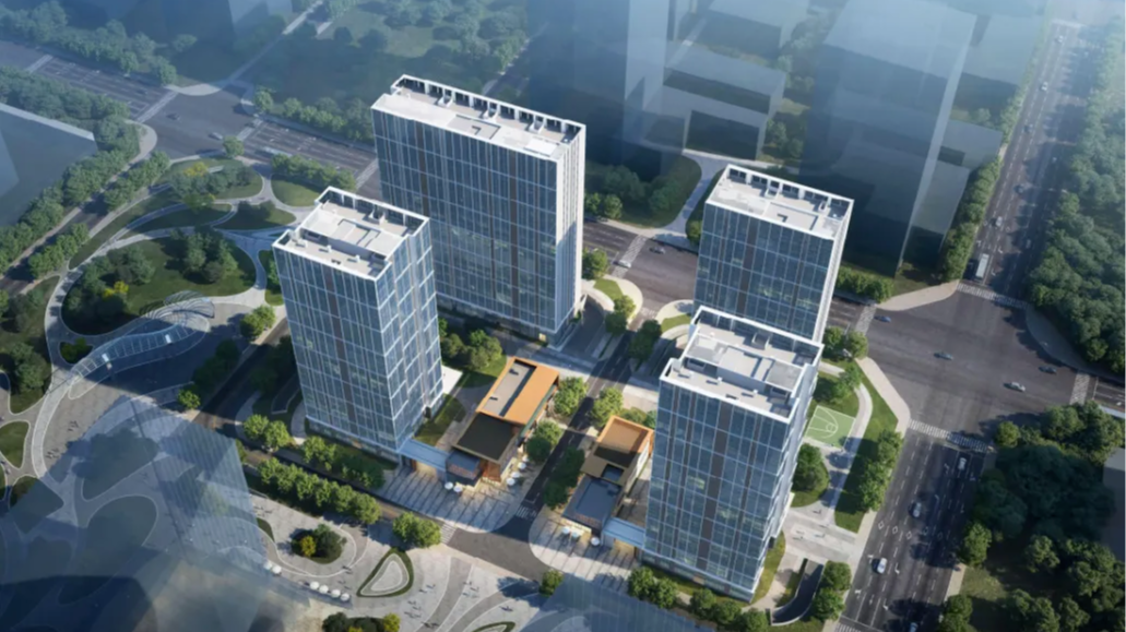 成都未来科技城又一基地，完成封顶！