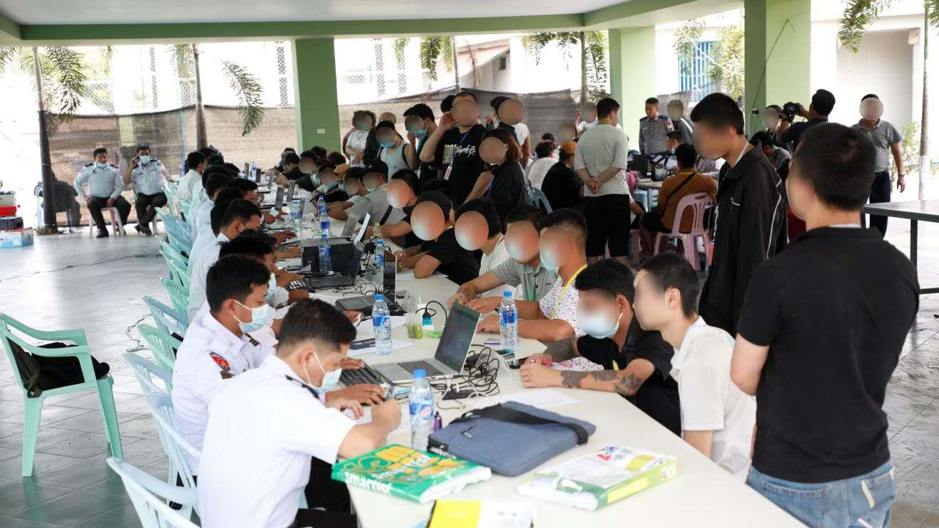 缅甸已控制1533名非法入境人员