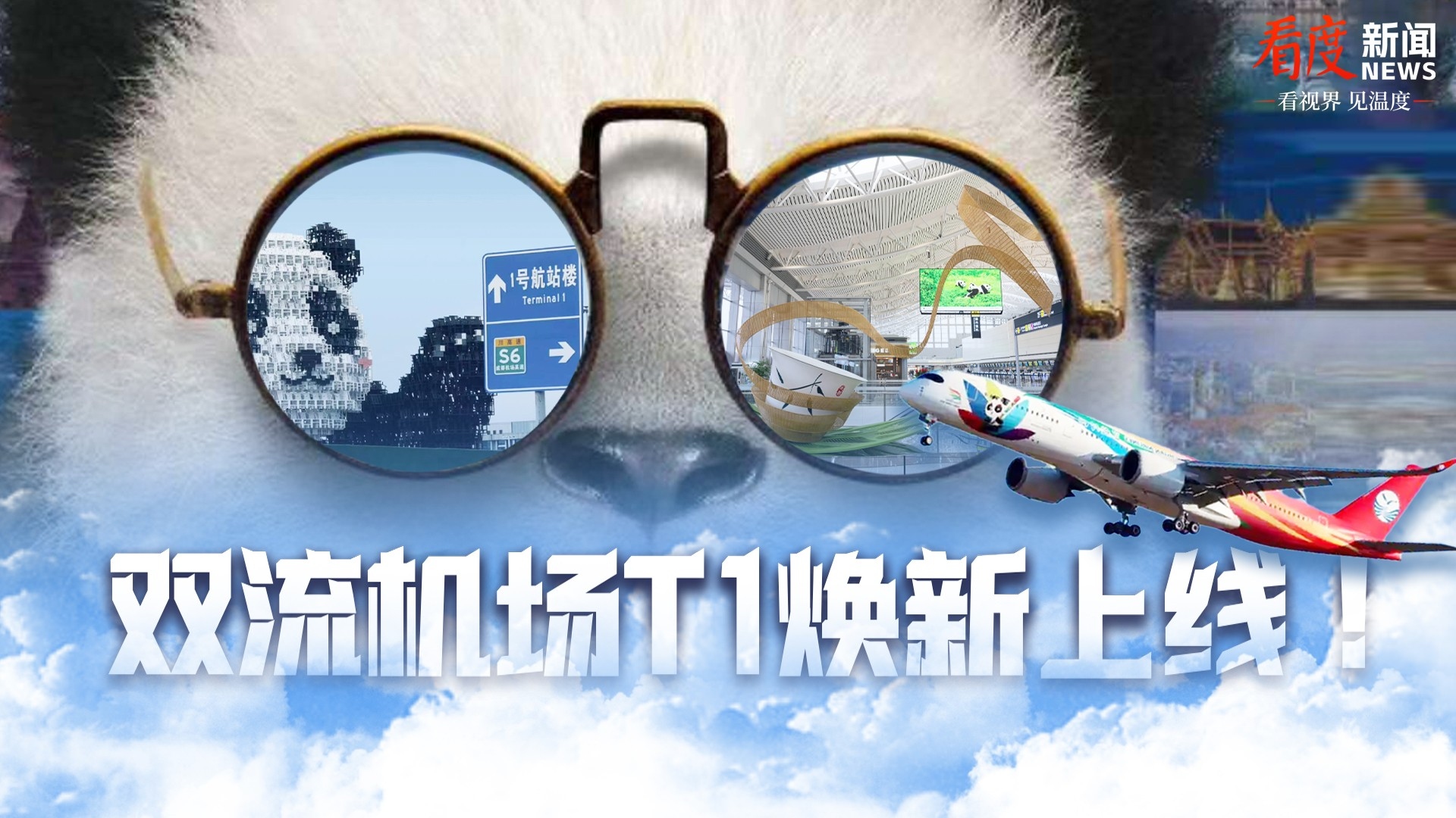 直播｜双流机场T1焕新上线！