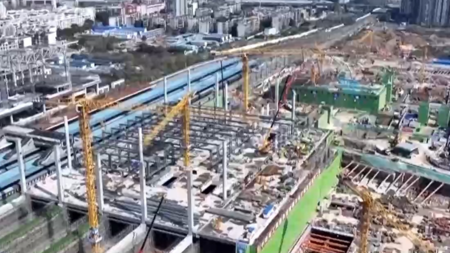 新成都站、成渝中线正加快建设 城市广场、蜀安隧道盾构机……亮点来了