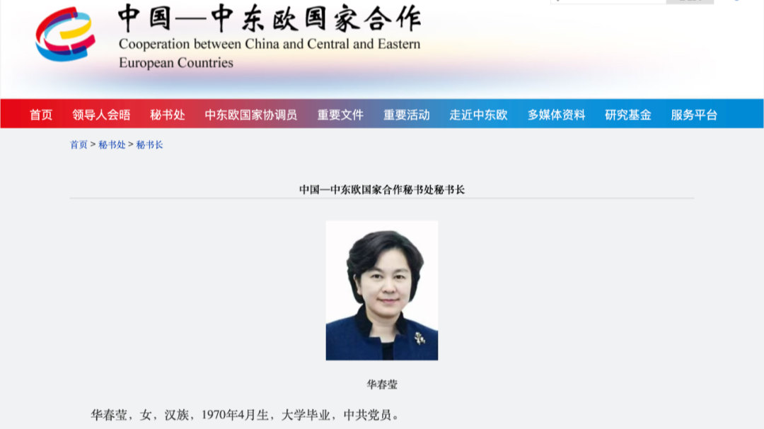 华春莹，添新职务