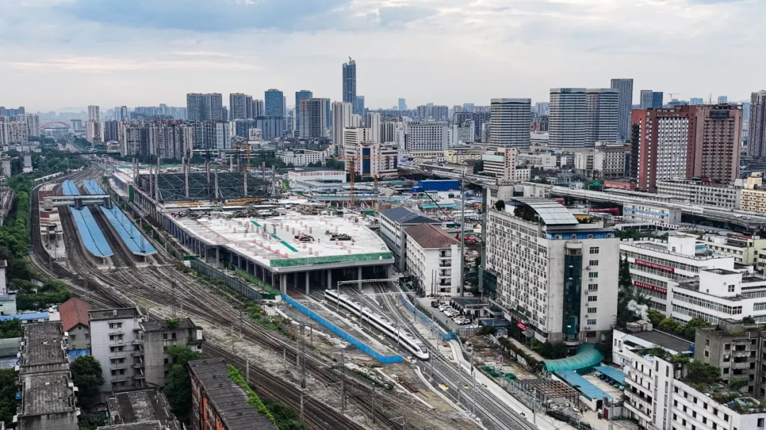 “进度条”再刷新！成都站改建工程整体过半