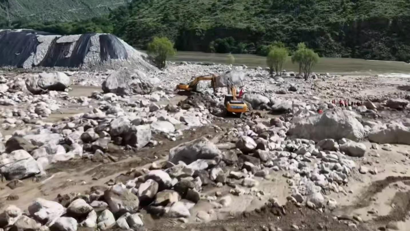 四川丹巴山洪泥石流转移安置群众491人 另有4人暂未发现踪迹