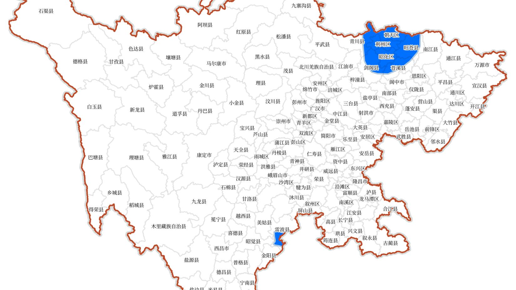 四川发布山洪灾害蓝色预警 涉及8个县市区