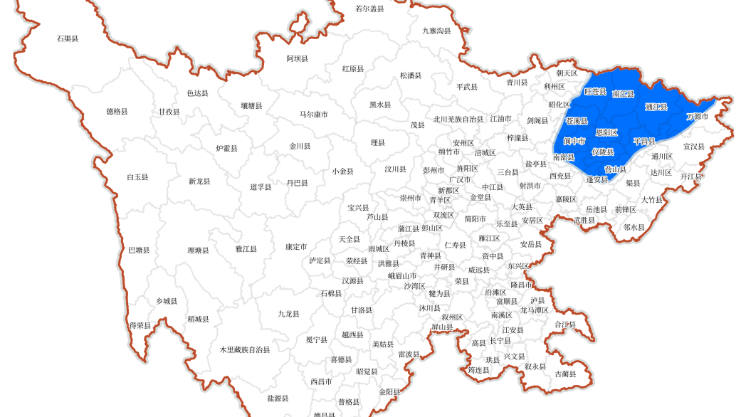 山洪灾害蓝色预警！涉及四川15个县（市、区）