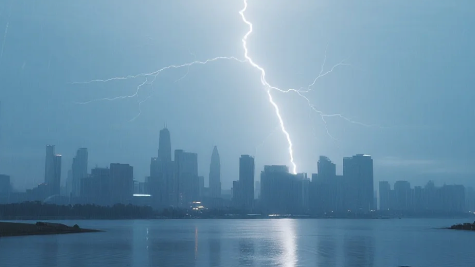 暴雨大风在路上！成都发布雷电黄色预警信号