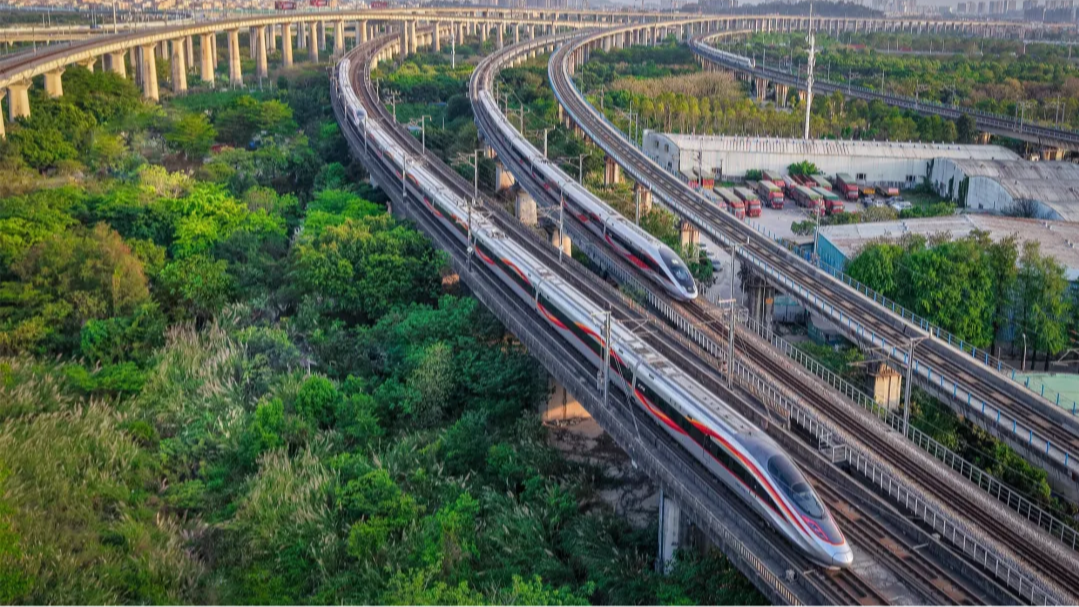 2025年上半年全国铁路客货运量增势良好