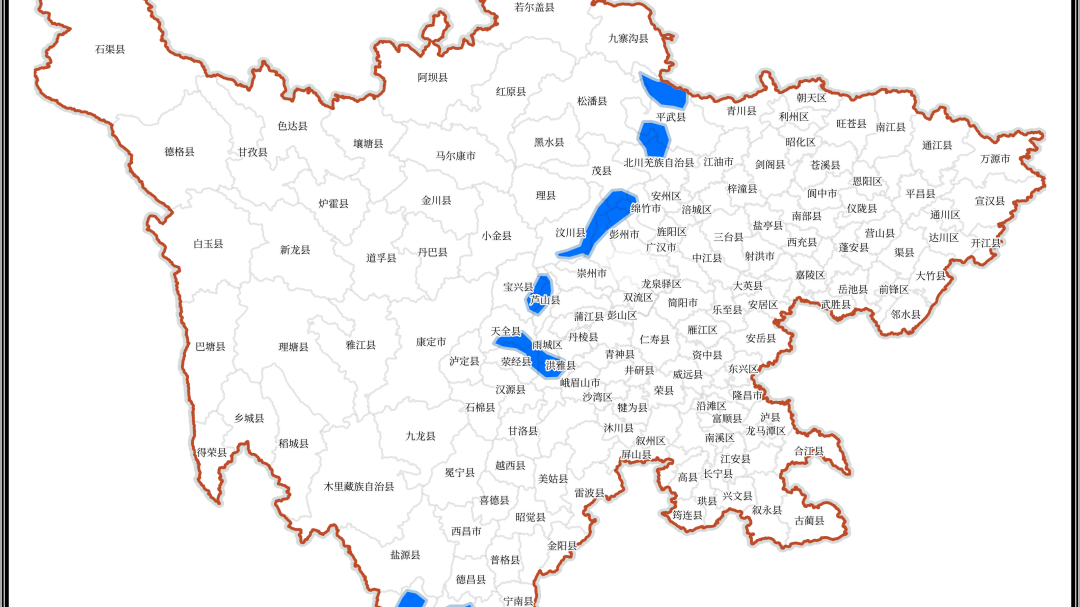 涉及都江堰、彭州，四川发布山洪灾害蓝色预警！