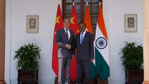 中印举行边界问题特别代表会晤