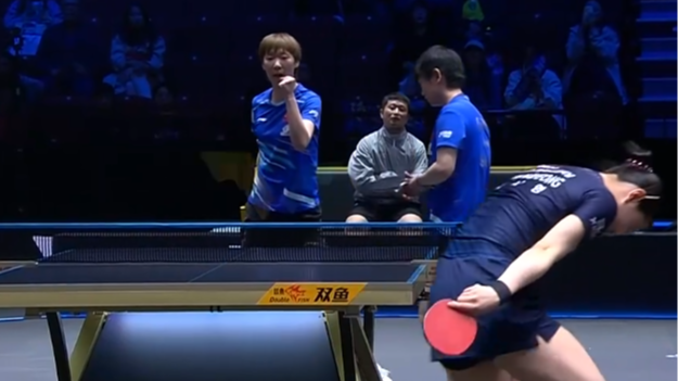 孙颖莎王曼昱女双冲冠 决赛将对阵日本组合