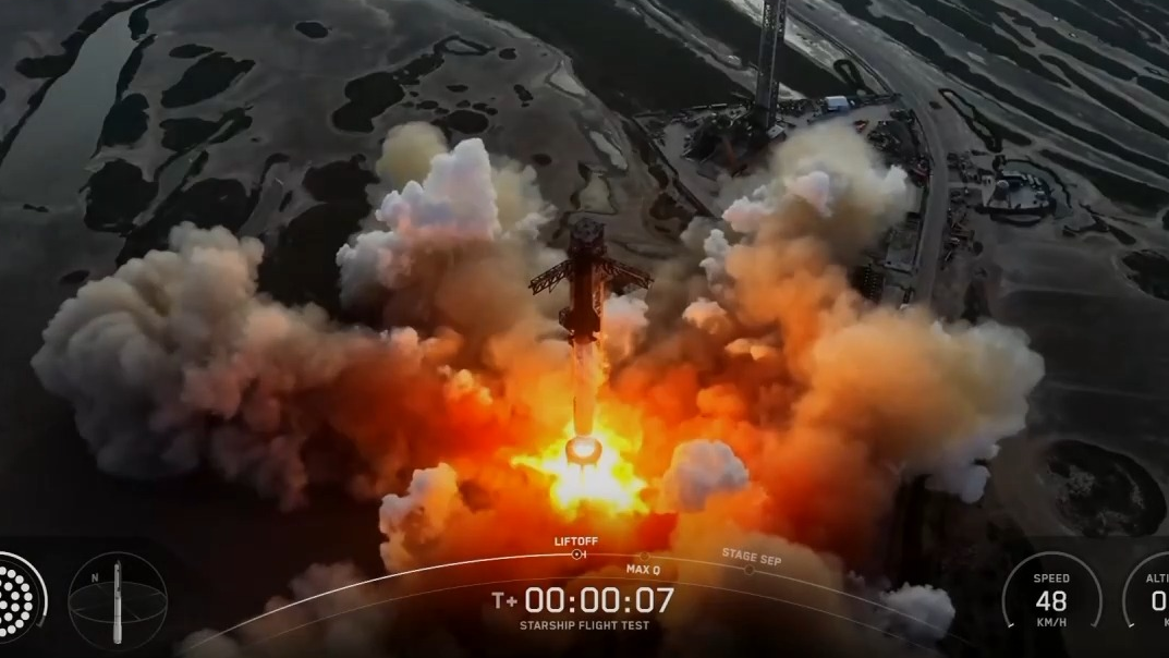 美“星舰”第十次试飞