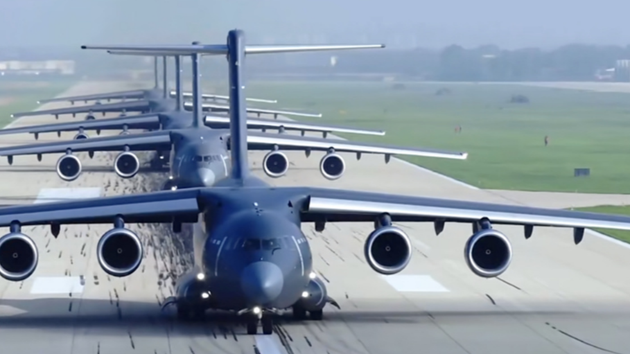 咱们有飞飞飞不完的飞机了