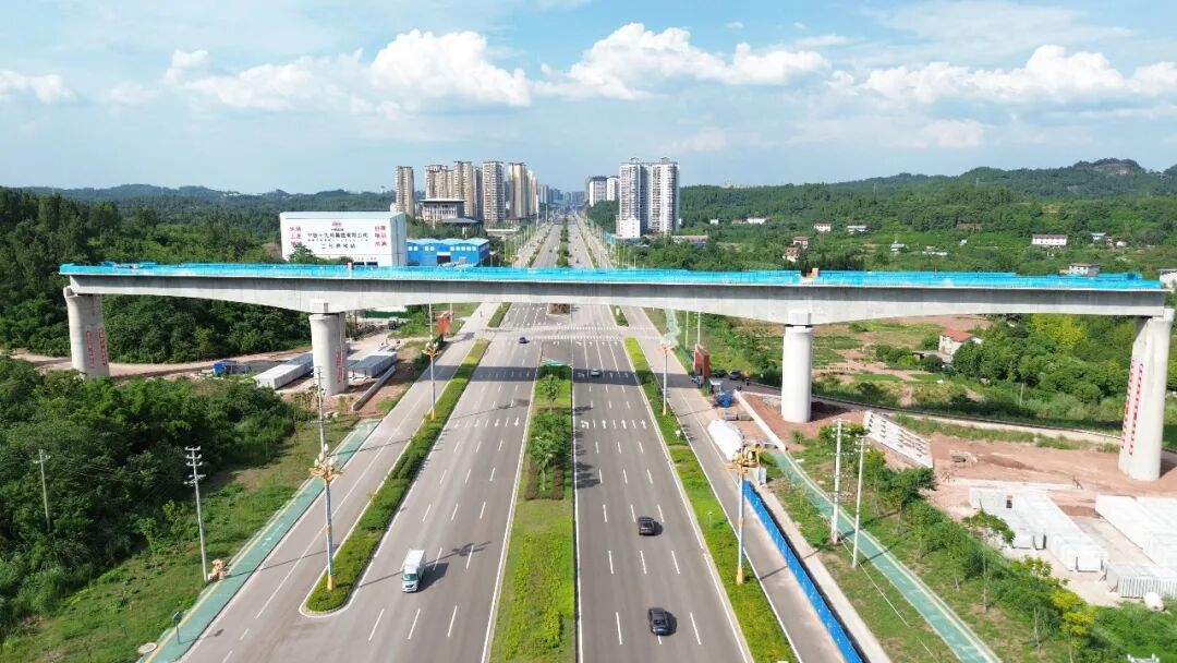 顺利封顶！成渝中线高铁有新进展