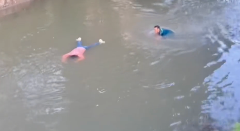 视频｜致敬！“挽救生命义不容辞”成都一社区干部跳河勇救落水女孩