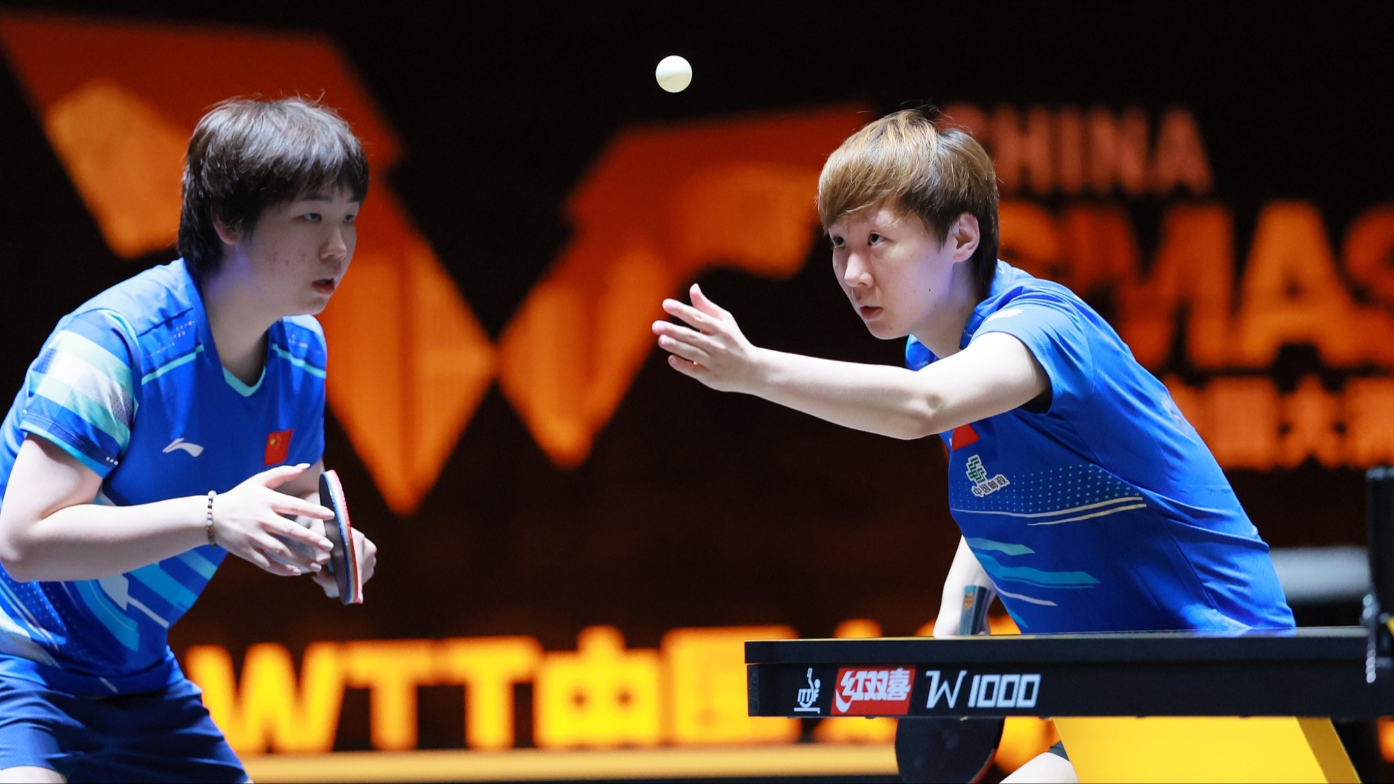 WTT中国大满贯：王曼昱/蒯曼晋级女双决赛