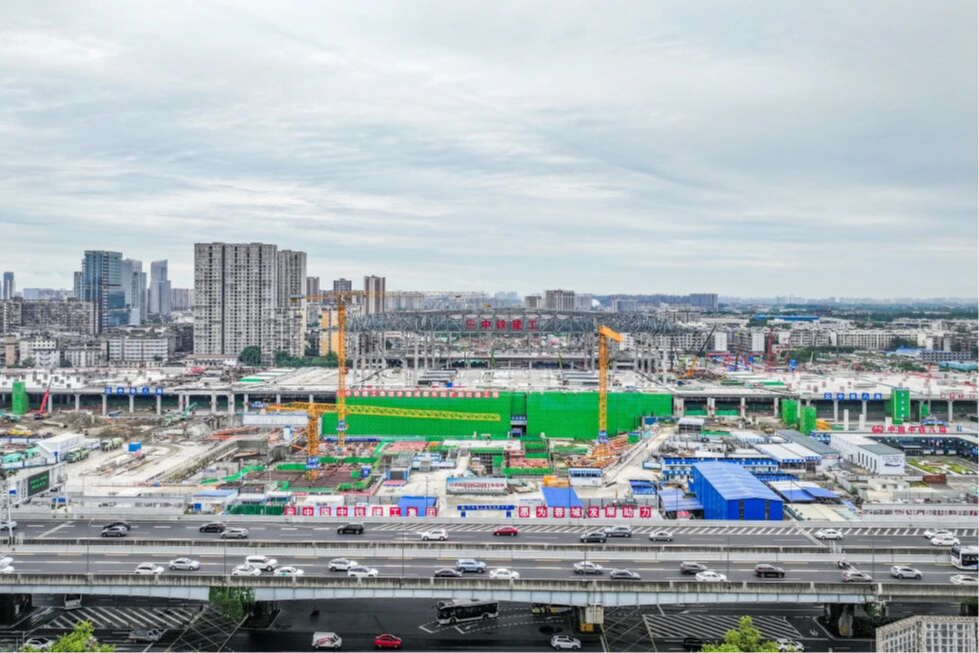 进度超60%！成都站扩能改造最新进展