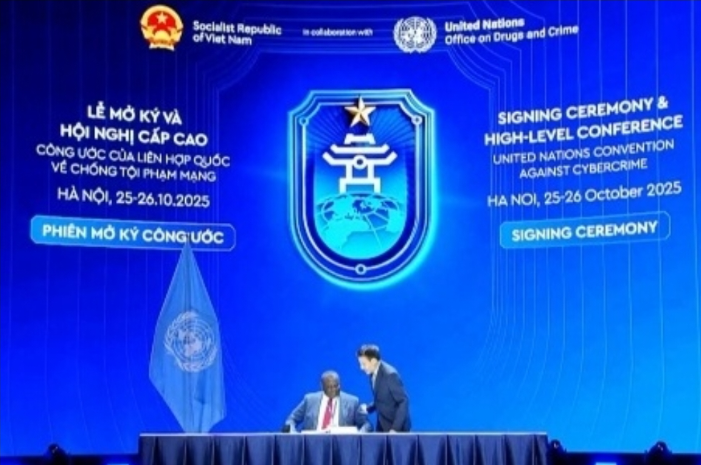 60多国签署《联合国打击网络犯罪公约》