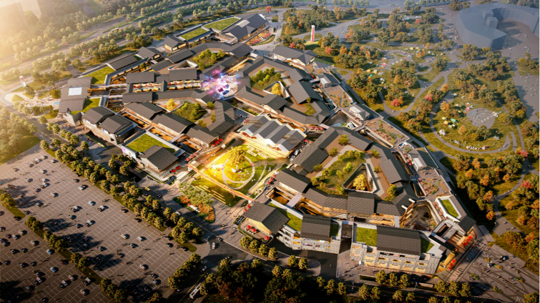 开工!全国首个熊猫主题3.0版景区式奥莱来了