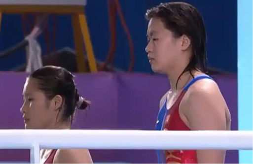 广东队全红婵/王伟莹获十五运会跳水女子团体双人10米跳台冠军