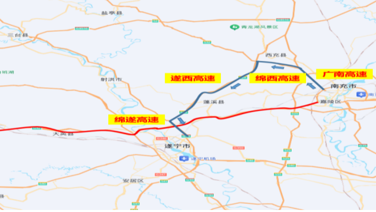 11月11日起，成南高速、第二绕城高速部分路段通行有变→