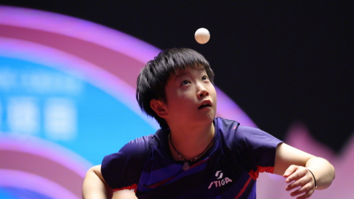 孙颖莎晋级亚洲杯女单决赛