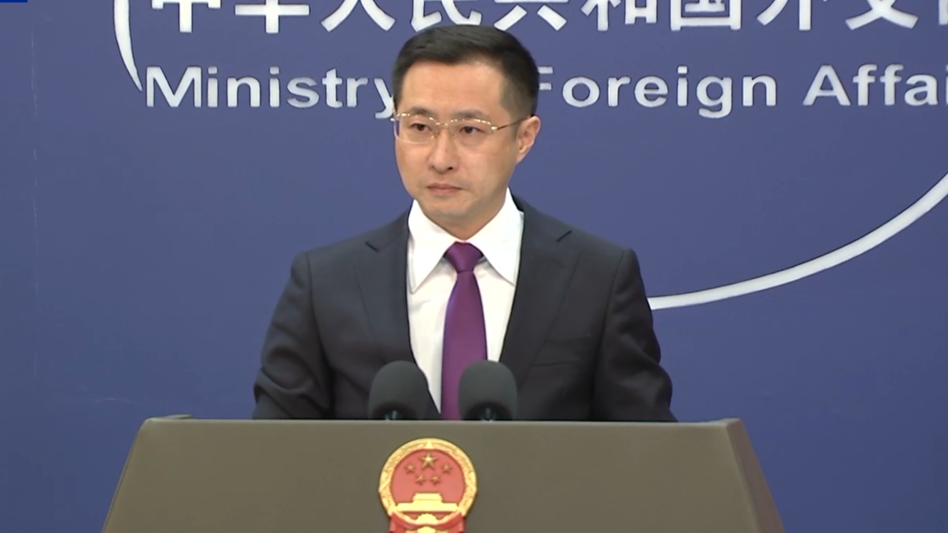 外交部四连问！中方正告日方在台湾问题上玩火必自焚