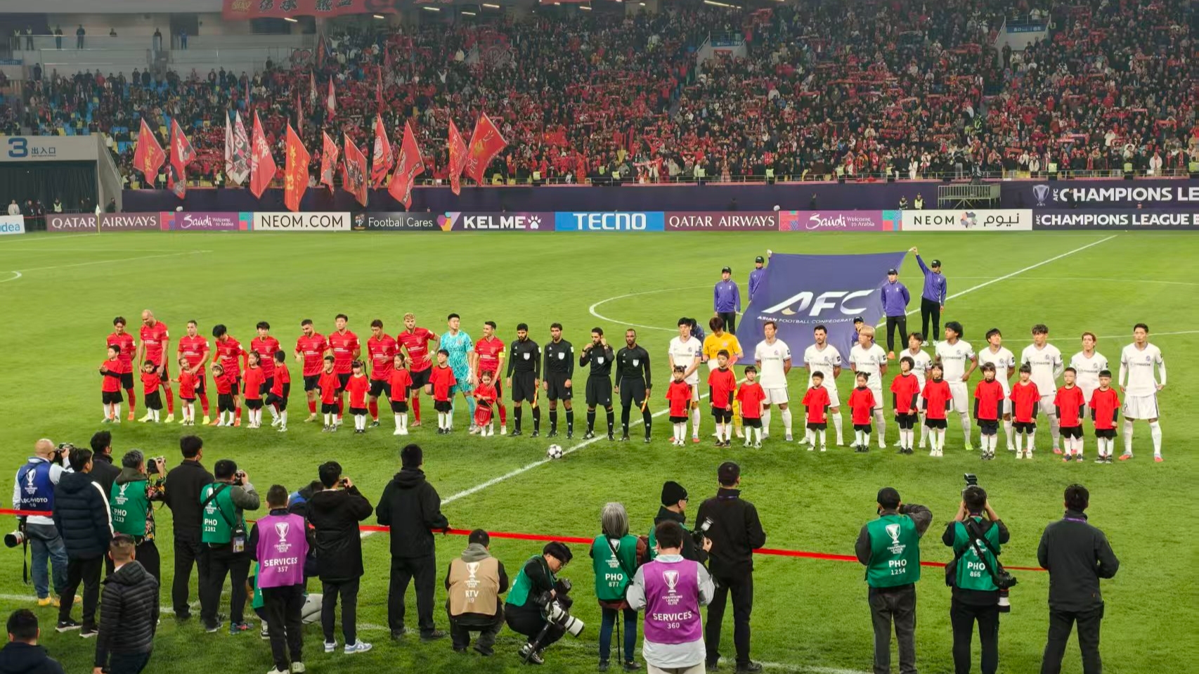 亚冠：成都蓉城1:1广岛三箭