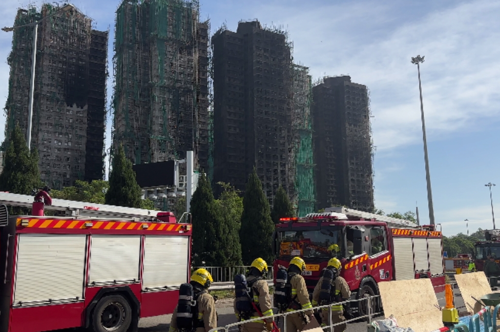 香港大埔火灾灭火和搜索工作已完成