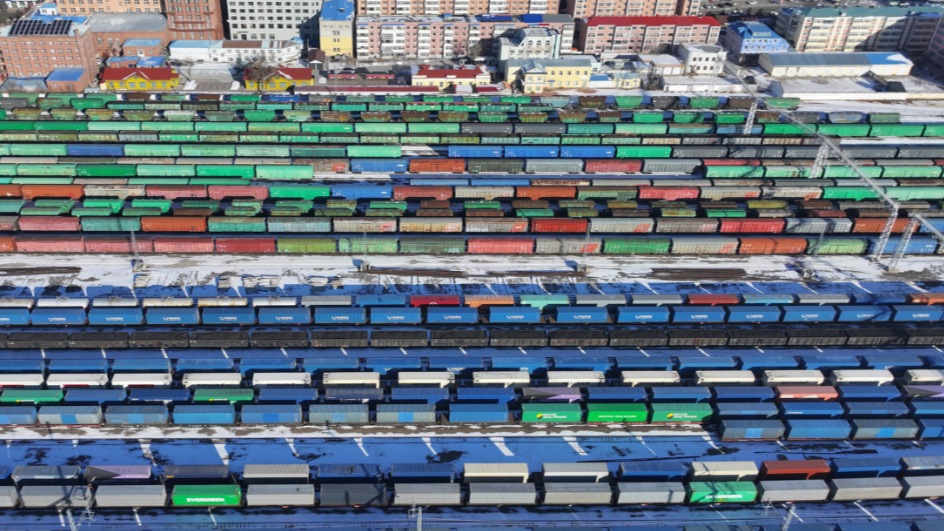 中欧班列“东通道”今年通行量突破5000列