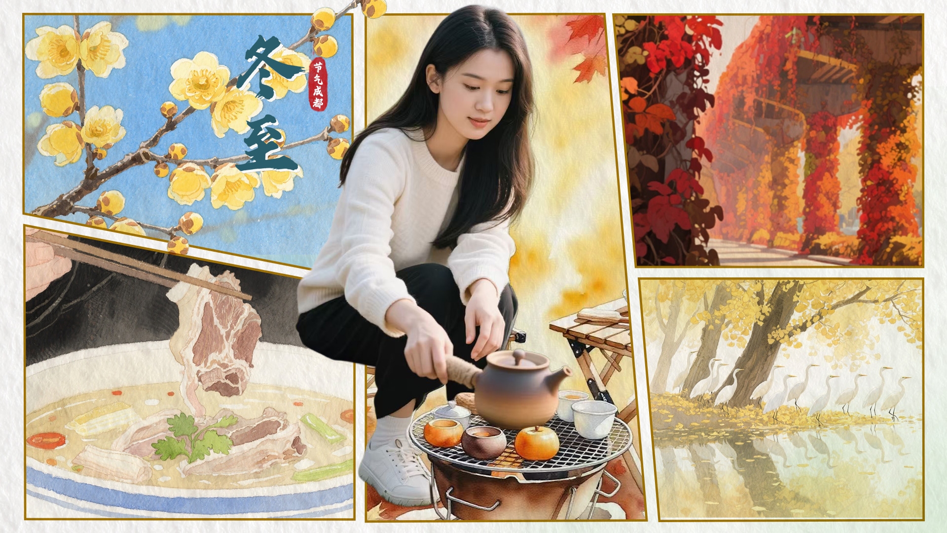 节气成都｜有颜、有声、有香气！成都的冬至应该这样感知→