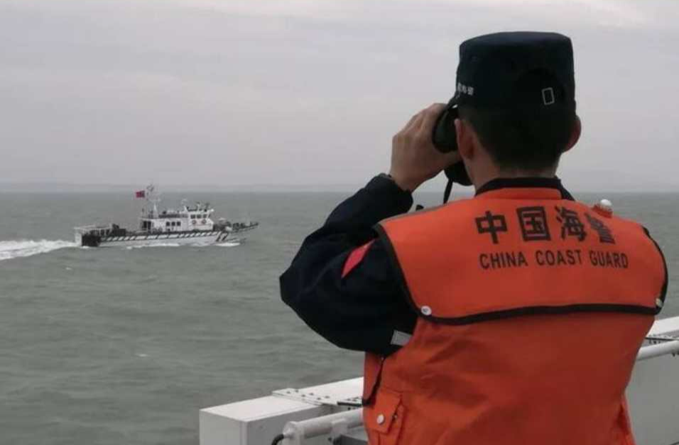 福建海警位金门附近海域依法开展常态执法巡查