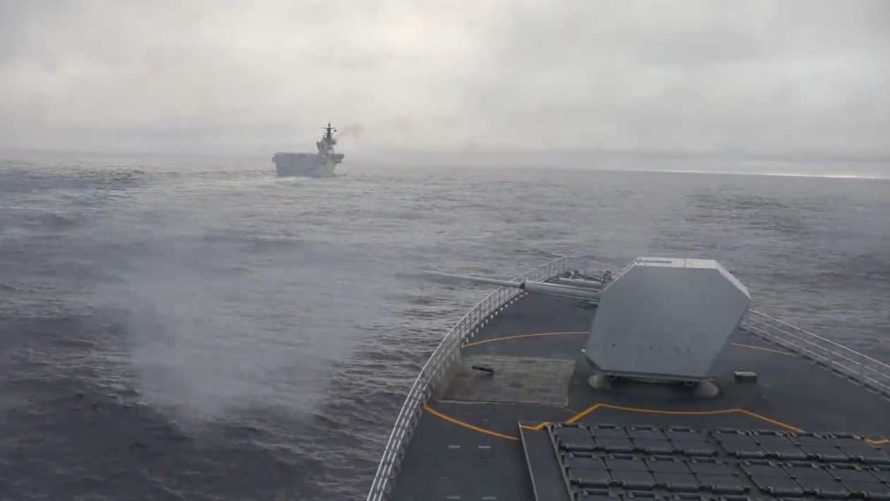 视频来了！东部战区发布联合破击海上节点信息