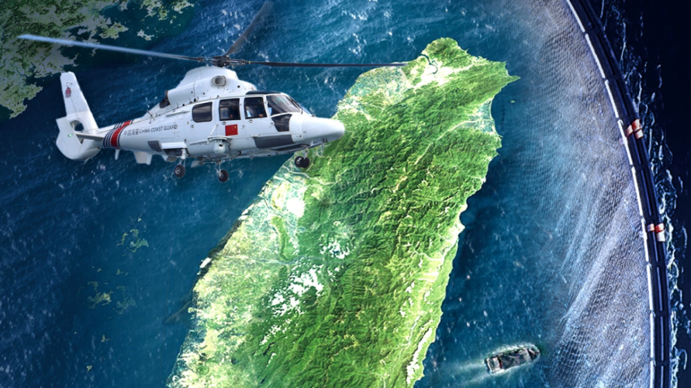 中国海警局发布台岛及其附属岛屿执法巡查主题海报《缉“独”》