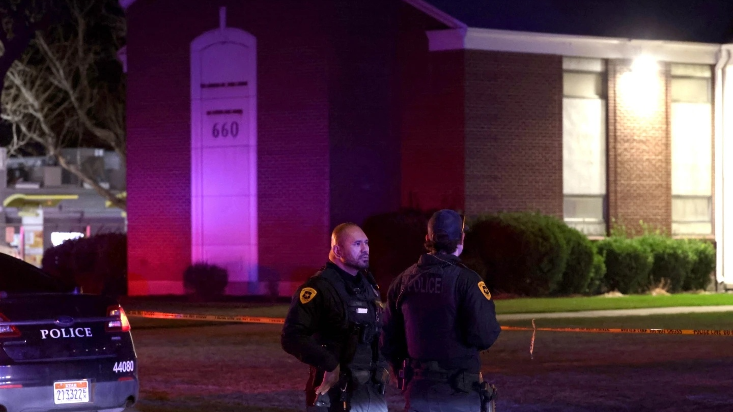 美国盐湖城枪击事件致2死6伤