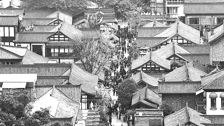 成都宽窄巷子：新街旧巷里，此处最成都