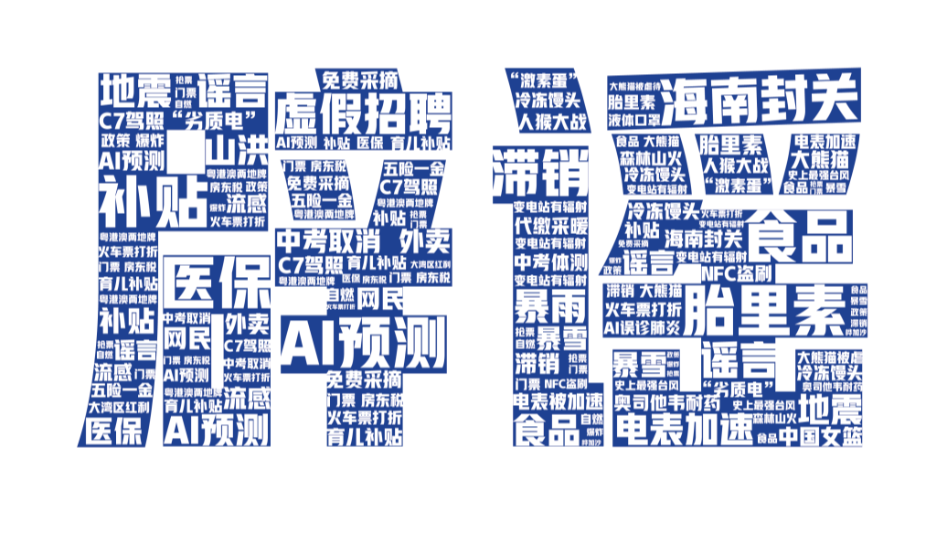 盘点2025年度网络热点谣言，新的一年可别再传了！