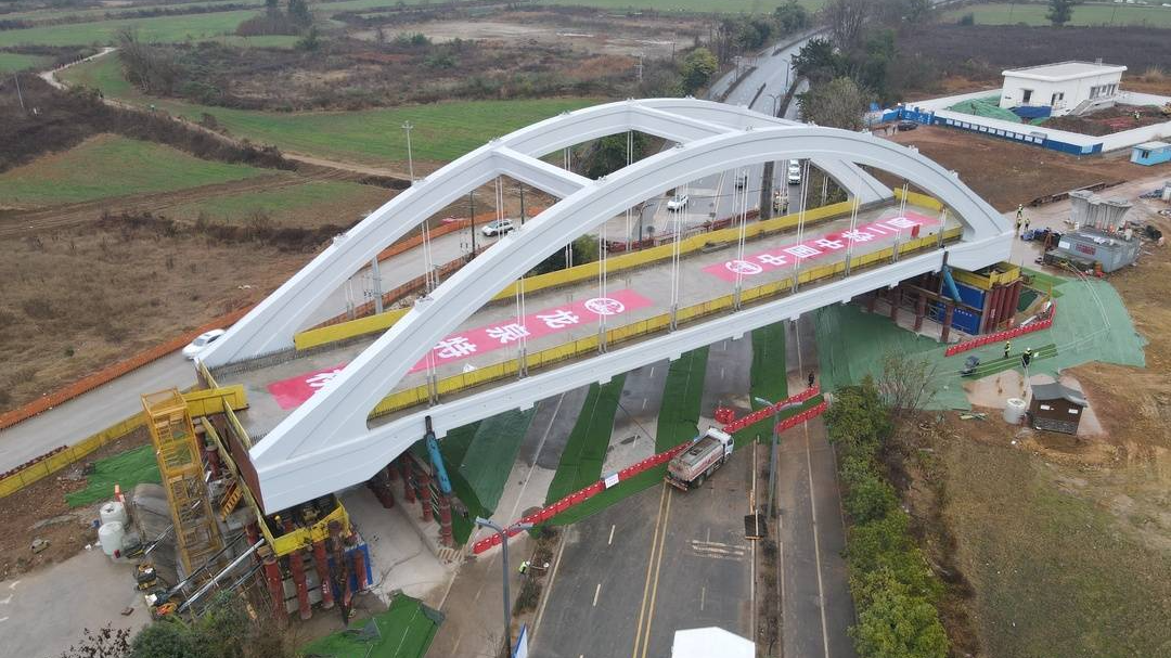 全长14公里！成渝中线高铁最长桥建设迎新进展