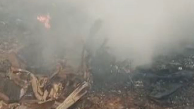 印度一飞机在马哈拉施特拉邦坠毁