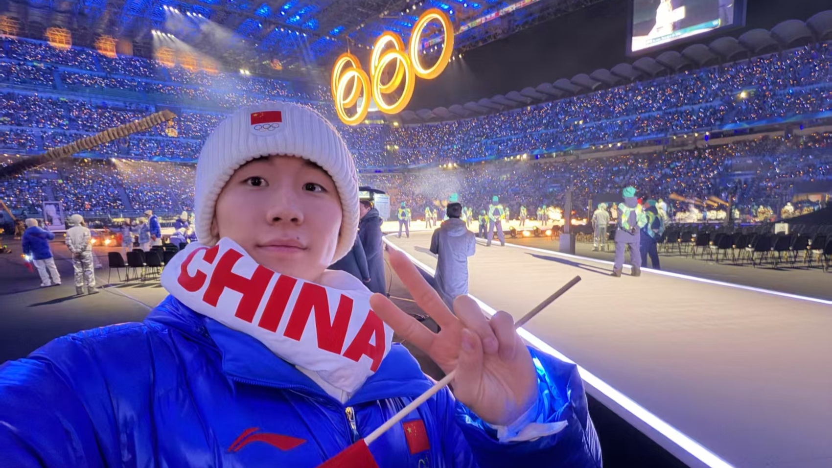 四川运动员张柏浩：这是我的第一届冬奥会，非常兴奋