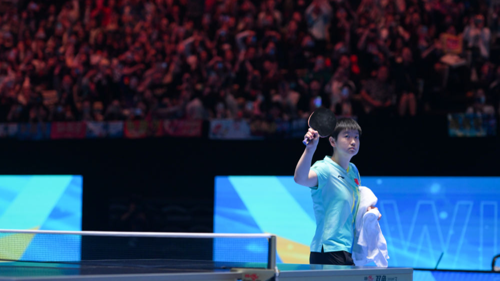 孙颖莎夺得乒乓球亚洲杯女单冠军