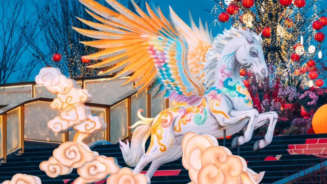 哪里都是！这个春节，在成都与“马”相遇~