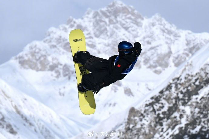 苏翊鸣晋级单板滑雪男子坡面障碍技巧决赛​​​