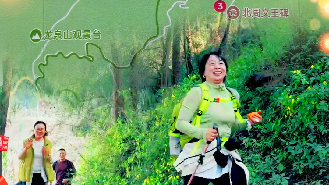 视频｜登高揽胜徒步“画马” 27万游客打卡成都龙泉山