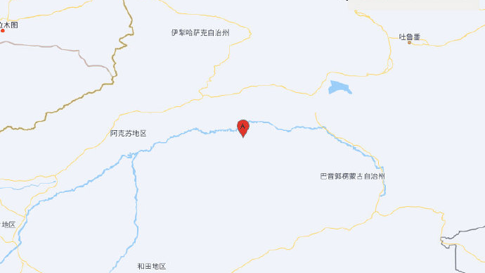 新疆巴音郭楞州尉犁县发生5.1级地震