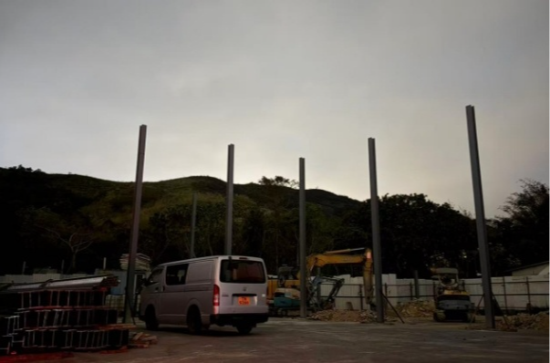 香港粉岭坪峰附近山火已经扑灭